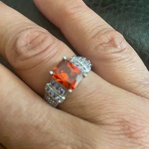 Sterling silver fashion ring